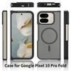 Premium Skin Feel Matte Magnetic Wireless Charge Cover for Google Pixel 10 Pro Fold for Mag-safe Hard PC Protection Case Fundas