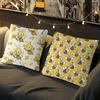 Cartoon Bee Cushion Cover Inches Farmhouse Decor Home Throw Pillow Covers For Couch Decorations