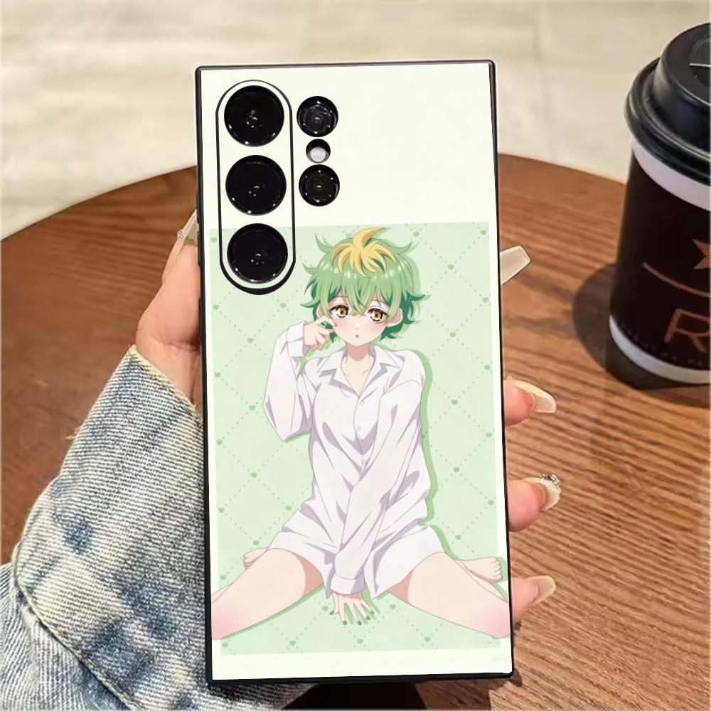 Anime M-MikadoS S-Sanshimai Phone Case For Samsung S25,S24,S21,S22,S23,S20,Ultra,S26,Plus,Fe,Note,5G Black Cover