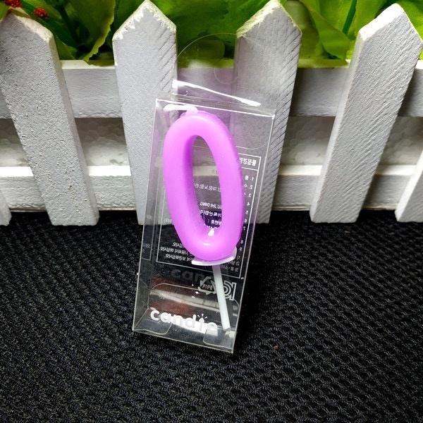 Paraffin Wax Art Candle Birthday Number Shaped Candles