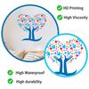 Heart Tree Wall Sticker Cute Creative Self-Adhesive Removable for Kids Bedroom Nursery Home Decor