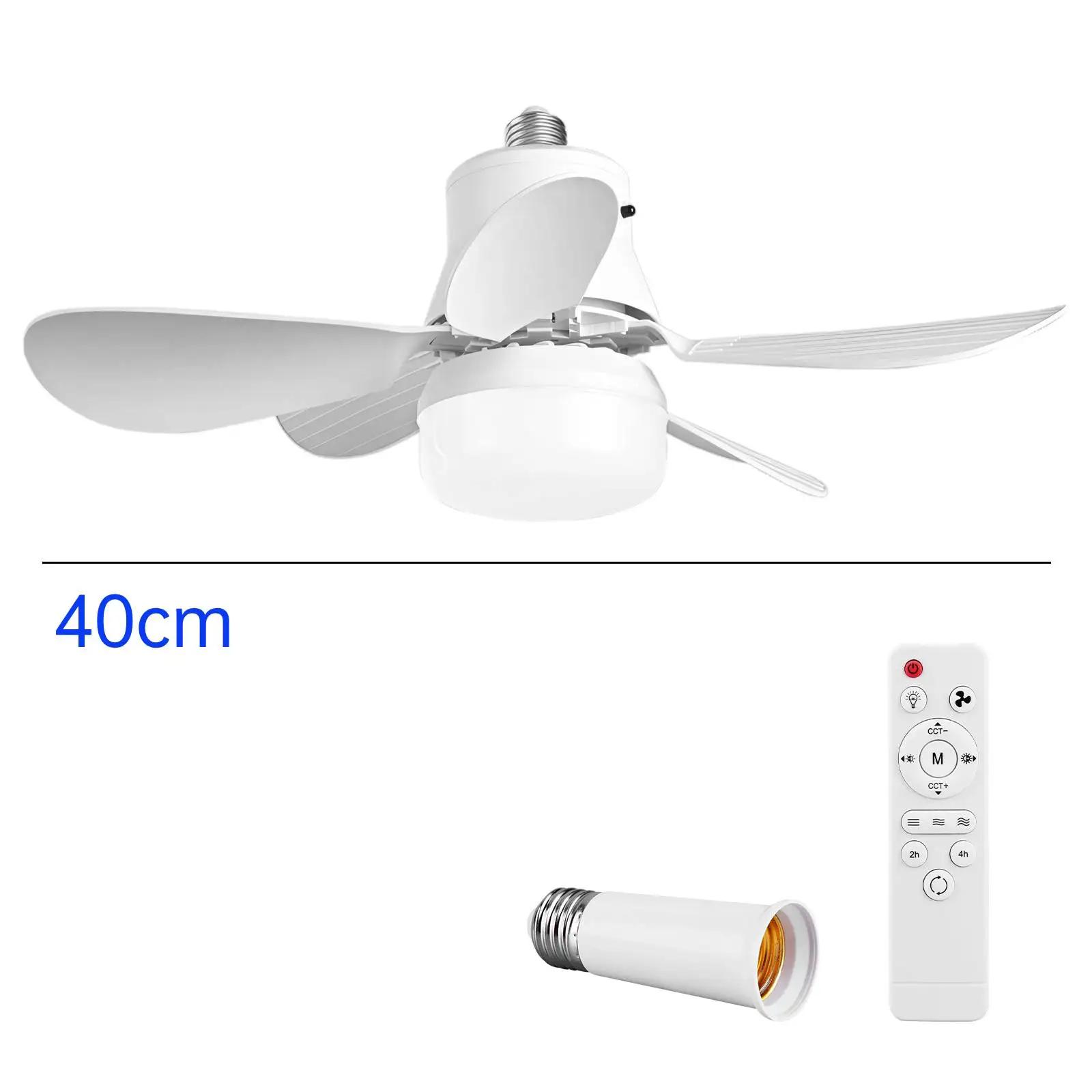

Ceiling Fan Light LED 30W 40W Simple Lights with E27 Remote Control for Home Living Room Study Household Decorative Fan Lighting