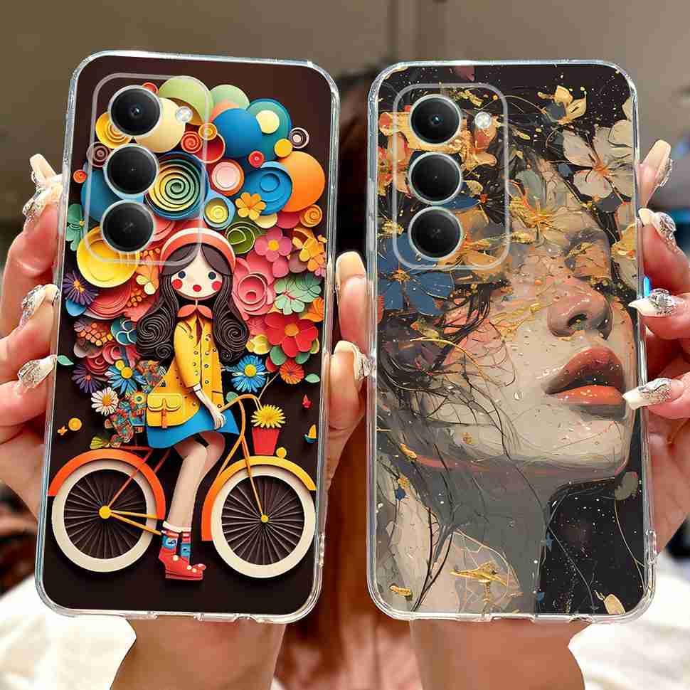 Case For Redmi 15 5G New Design Butterfly Flowers Shockproof Casing For Xiaomi Redmi15 Redmi 15 5G Soft Phone Back Cover