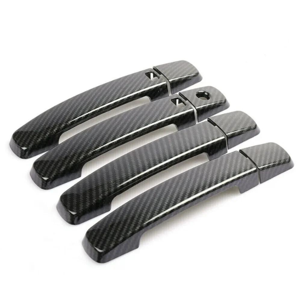 8Pcs/Set For Nissan Altima 2007-2012 ABS Plastic Door Handle Cover Moulding Decoration Trim Car Scratch Resistant Accessories