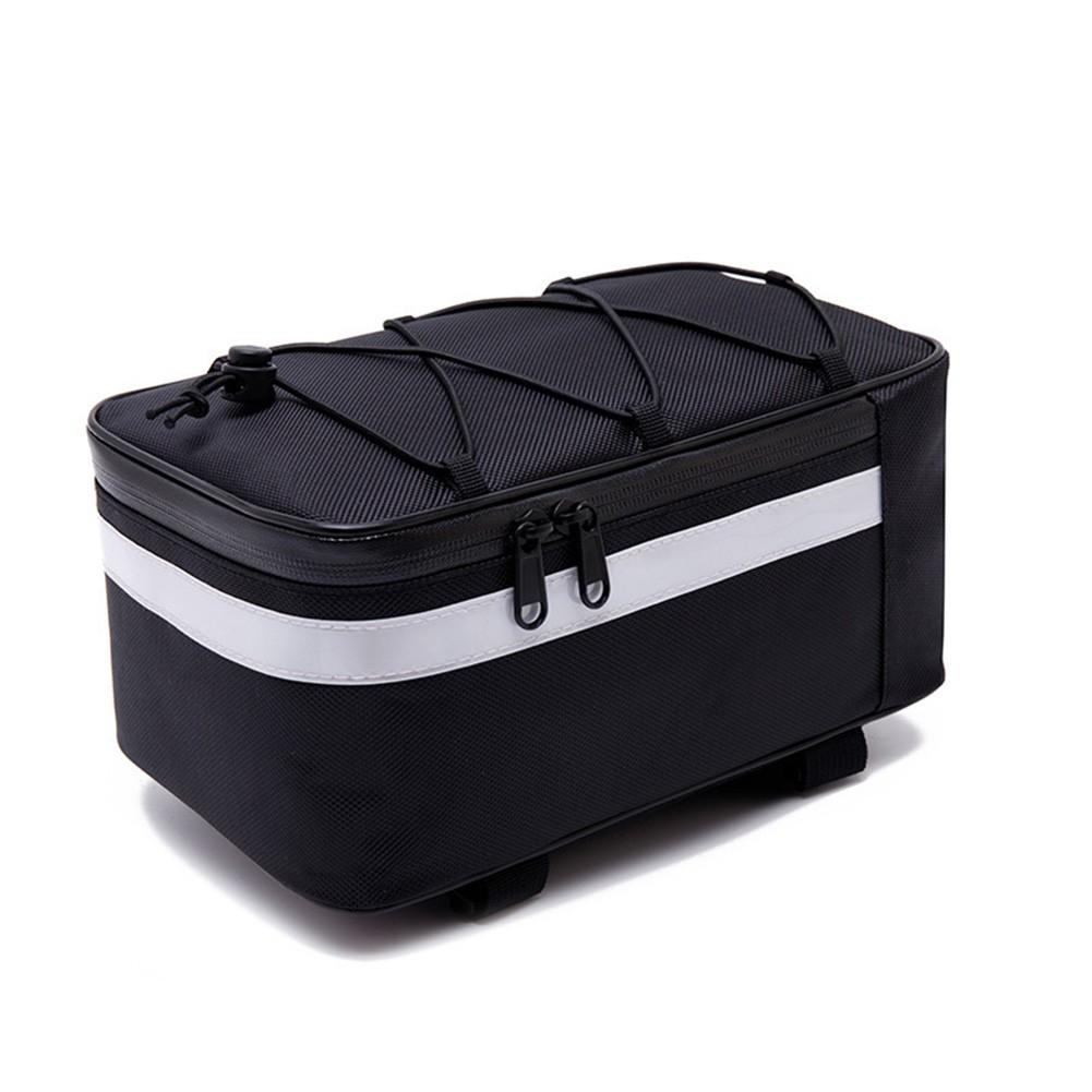 Water Resistant Motorcycle Trunk Carrier Bag with Reflective Design Mid-sized bag