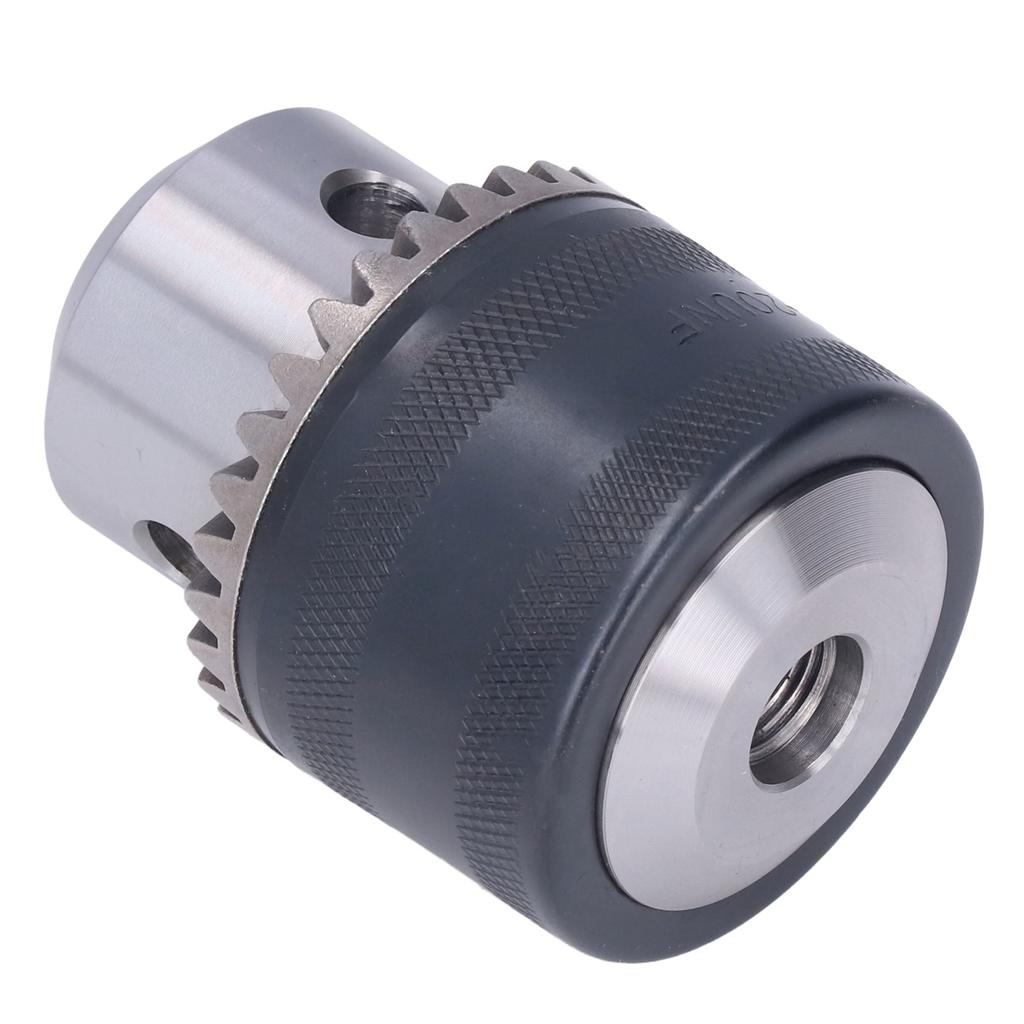 Drill Chuck Keyless 3?16mm 12?20UNF 3 Jaw Stainless Steel Converter Adapter Accessory