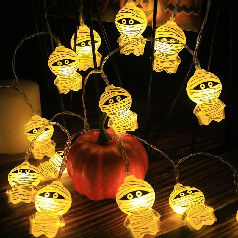 Mummy Halloween Led Light String Atmosphere Themed Party Party Scene Decoration