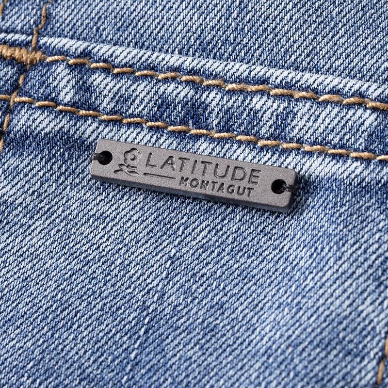 MONTAGUT Men's Tencel Blend Straight-Leg Denim Jeans