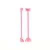 2Pcs Radian Wrinkle Mold Tool Plastic Fondant Cutter Cake Mold Decorating Tool