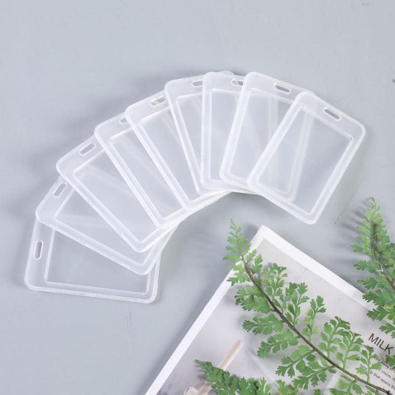 1/5/10PCS Waterproof Transparent Card Cover Women Men Student Bus Card Holder Case Business Credit Cards Bank ID Card Sleeve Protect