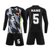 Personlig skjortesett for menn jenter med navnenummer Spesialtilpassede fotballdrakter for gutter treningsdress