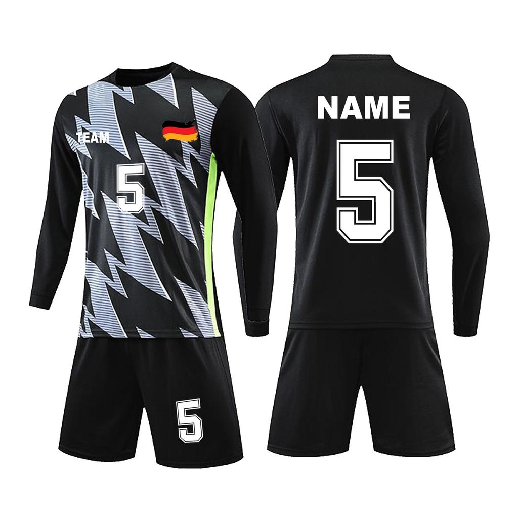 Personlig skjortesett for menn jenter med navnenummer Spesialtilpassede fotballdrakter for gutter treningsdress