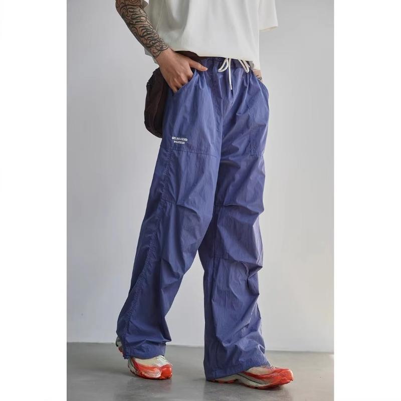 Lightweight Quick Dry Outdoor Work Trousers Men Women Summer Casual Loose Straight Leg Long Pants Mountain Hiking Bottoms