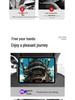 Bolishen Car Rear Seat Headrest Phone Holder - Foldable Clip-on Support