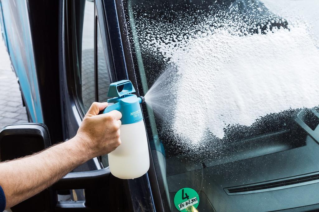 HAZET 199-3 Inlet Pressure Sprayer, Pressure-Accumulated Foam Spray Canister [Officially Imported from Japan]