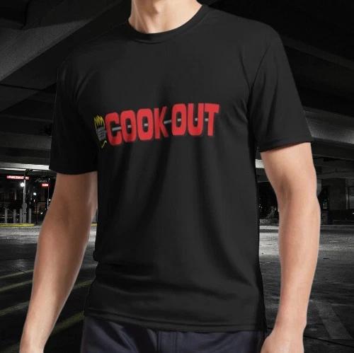 Cook Out Restaurant Logo Active T-Shirt Funny Size Mode American T-shirt 4XL