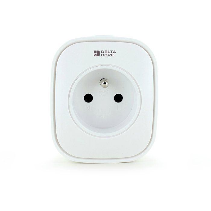 Prise connectée DELTA DORE Easy Plug E16EM 16A Blanc