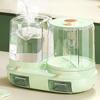 5-Grid Rotating Grid Grain Rice Dispenser Sealed Cereal Separate Bucket Dry Food Container Round Rice Storage Tank Storage Box
