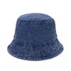 Old washed denim bucket hat spring and autumn summer basin hat versatile denim men's and women's retro
