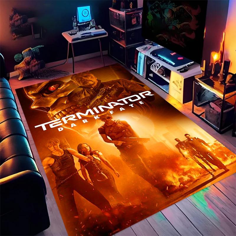 Terminator: Dark Fate - Battle Survival carpet Living room and bedroom mats floor mats Art Protective pad Doormat
