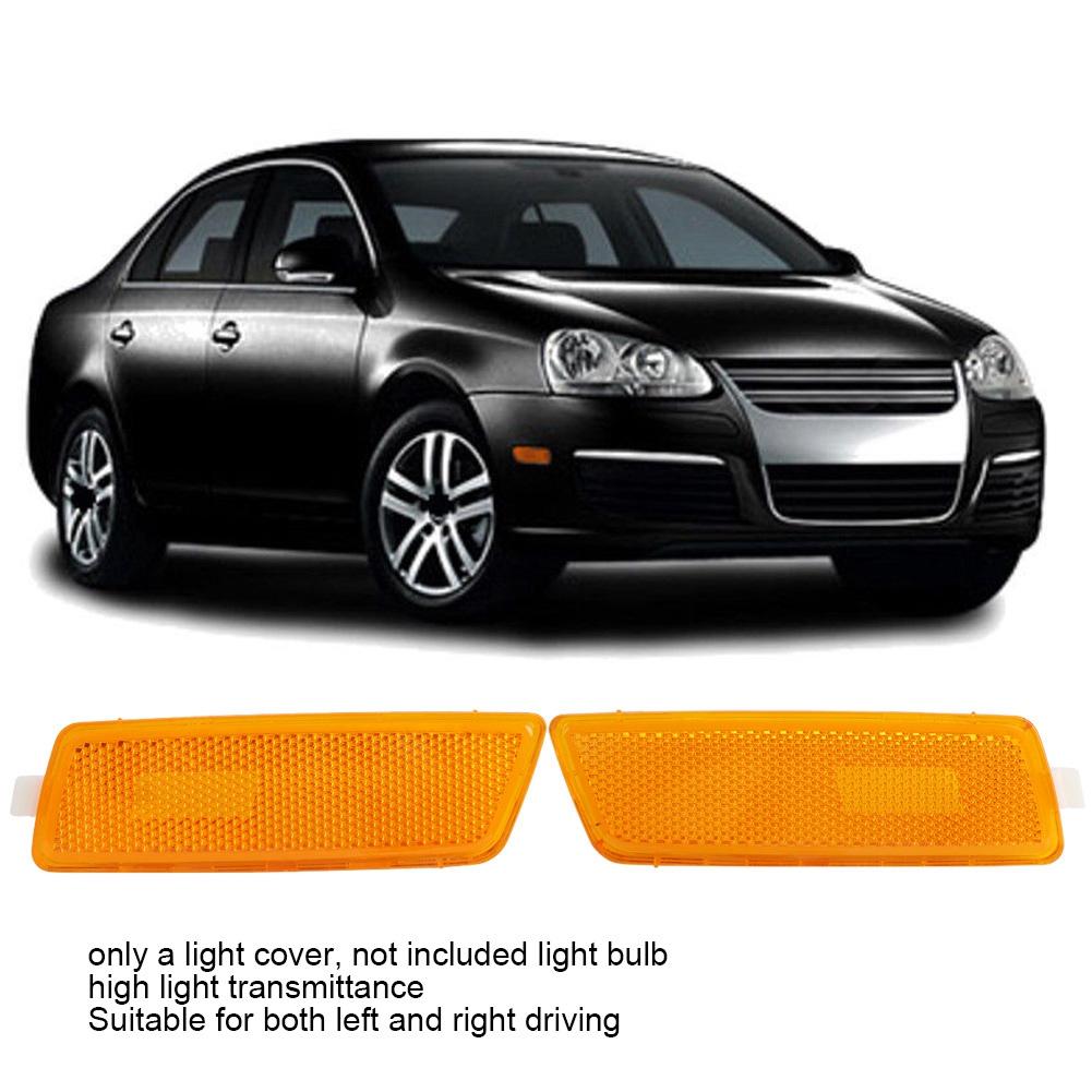 Front Pumper Side Marker Signal Light Lamp Set For Golf 2006 R32 Rabbit(one pair)