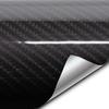 Black Carbon Fibre High Gloss Vinyl Wrap Adhesive Film (12" X 60")