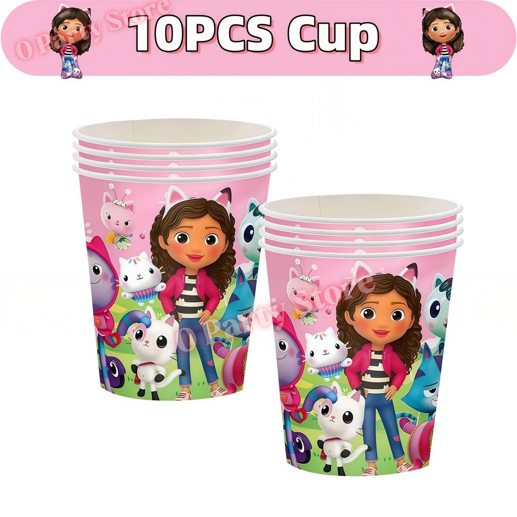 Gabby Dollhouse Keychains Birthday Party Decoration Supplies School Carnival Reward Gift Bag Fillers Kids Favor Gift Party Decor