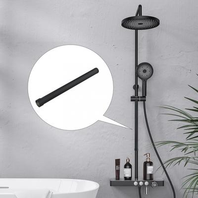 Round Shower Extension Rod Cm Extension Tube Stainless Steel Adjustable Angle