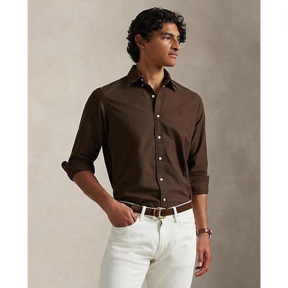 Polo Ralph Lauren Men S claSSic Fit garMent Dyed Oxford Shirt Mnpowov16824828201 L
