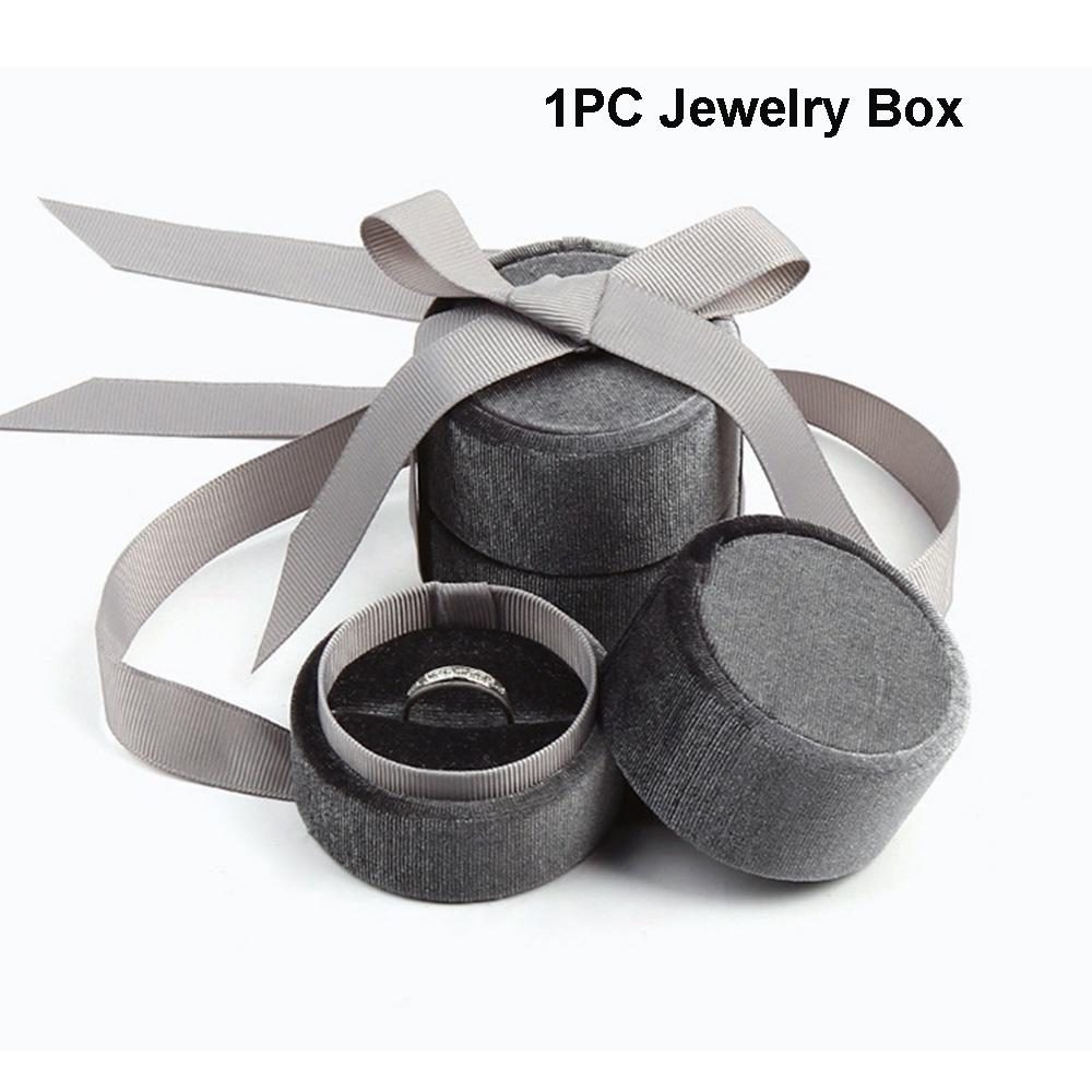 Bowknot Wedding Necklace Gift Box Fashion Accessories Jewelry Box Displays Box Jewelry Display