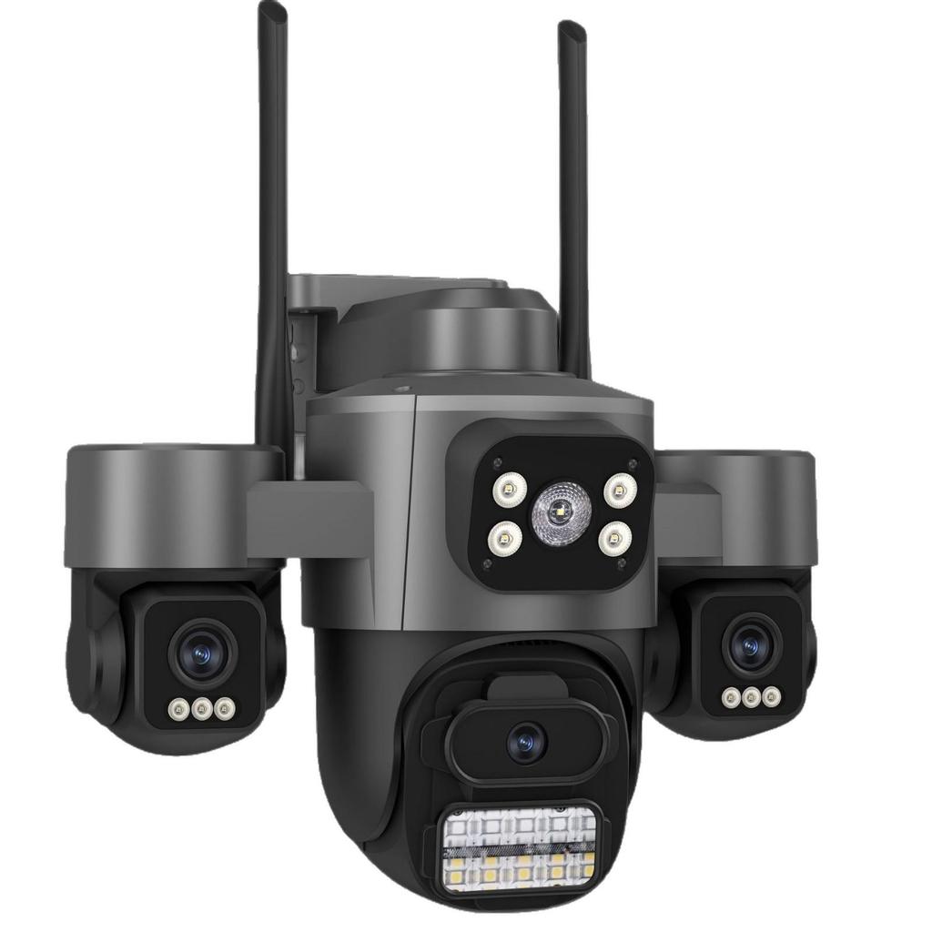 ICSEE Triple-Objektiv Outdoor WiFi HD Überwachungskamera