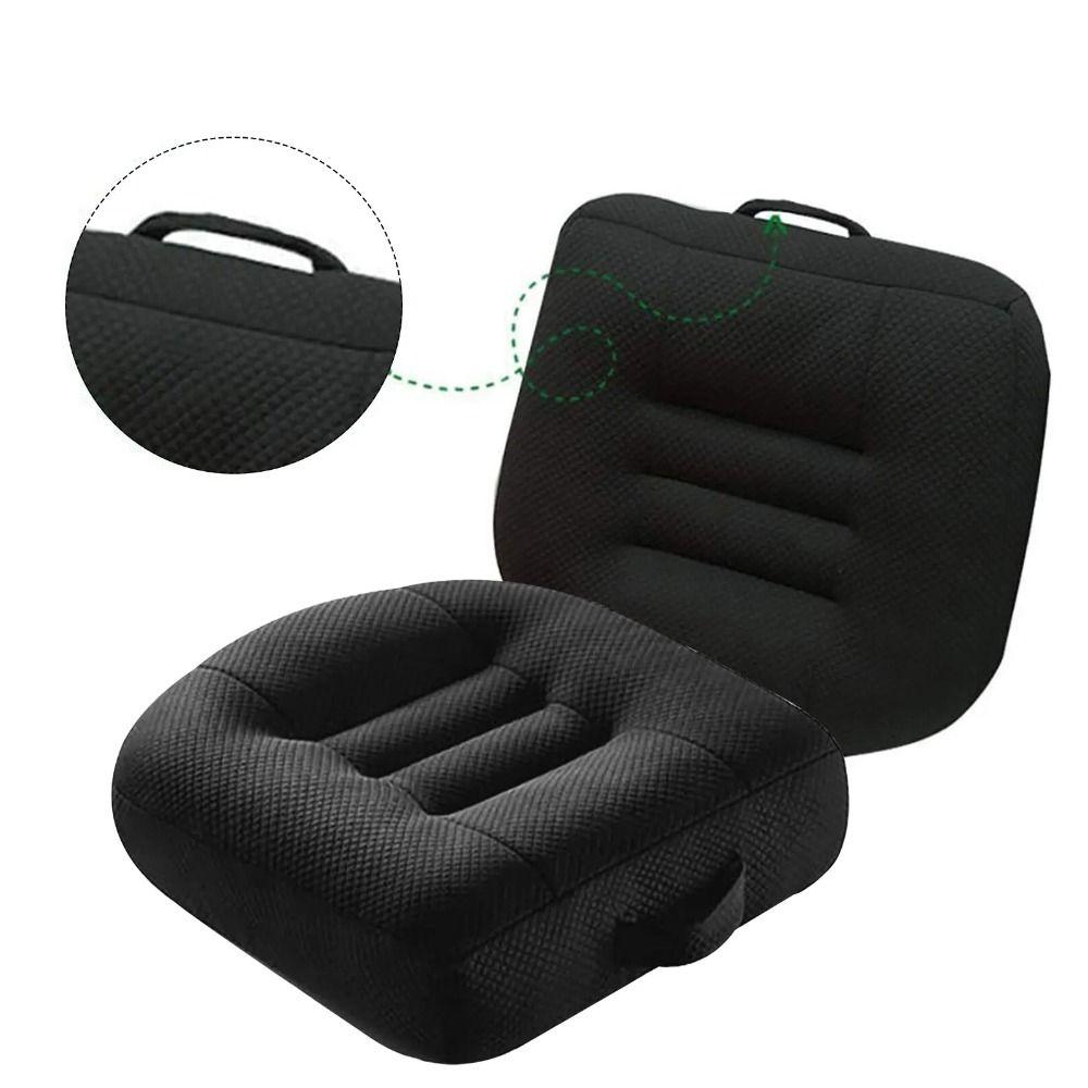 Good Breathability Auto Wedge Seat Pad Thickening Car Cushion Car Seat Booster Cushion  Office