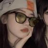 Fashion Korean Yellow Shades Vintage Square Cycling Sunglasses Women Oversized Sun Glasses Fashion Uv400 Eyewear  Goggles