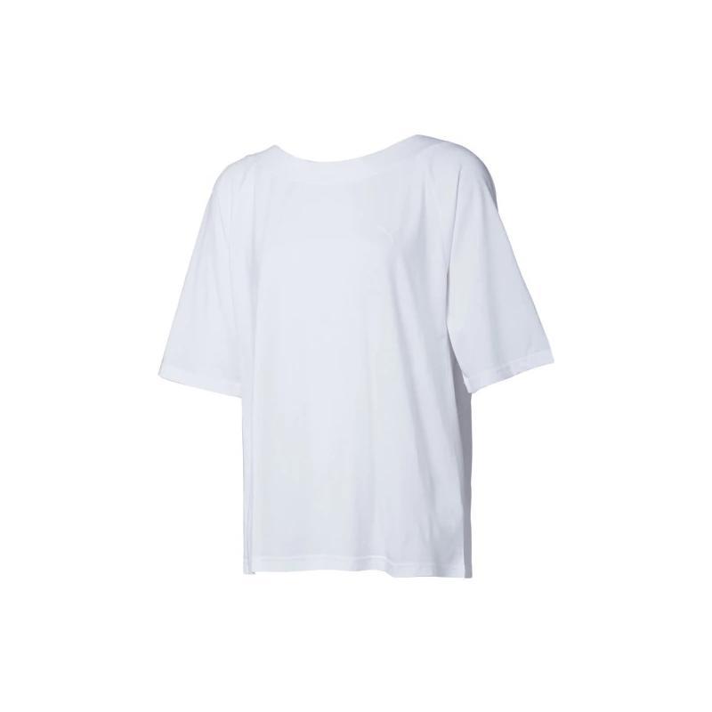 New PUMA T Shirts Women's White 576348-02