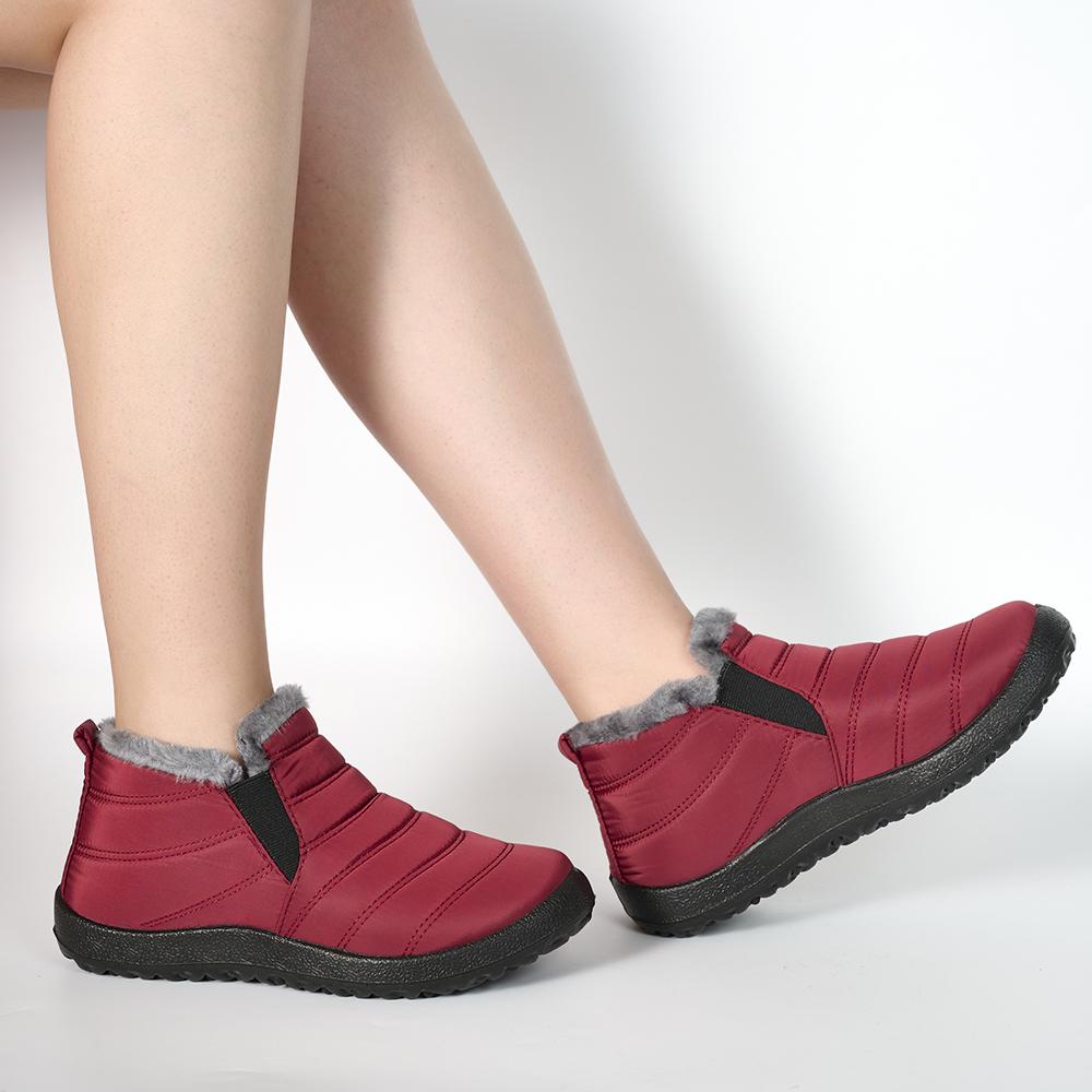 New Winter Warm Women Snow Boots Plush  Ankle Boots Women Booties