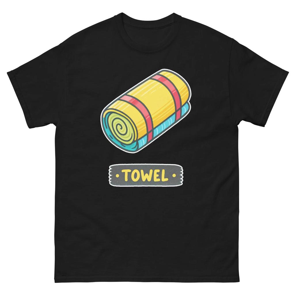 Towel Ocean Beach Water Marine T-Shirt