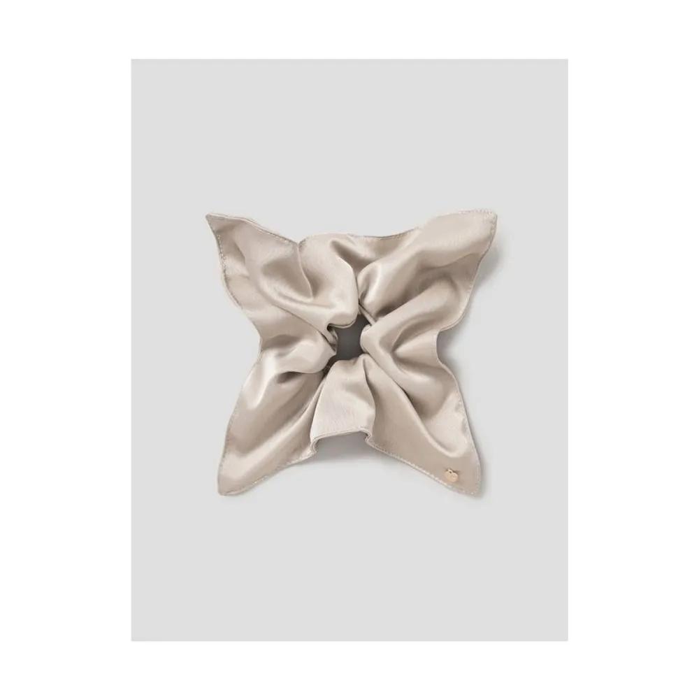 8seconds 8SECONDS Satin Square Scrunchie Beige 356196AM8A F