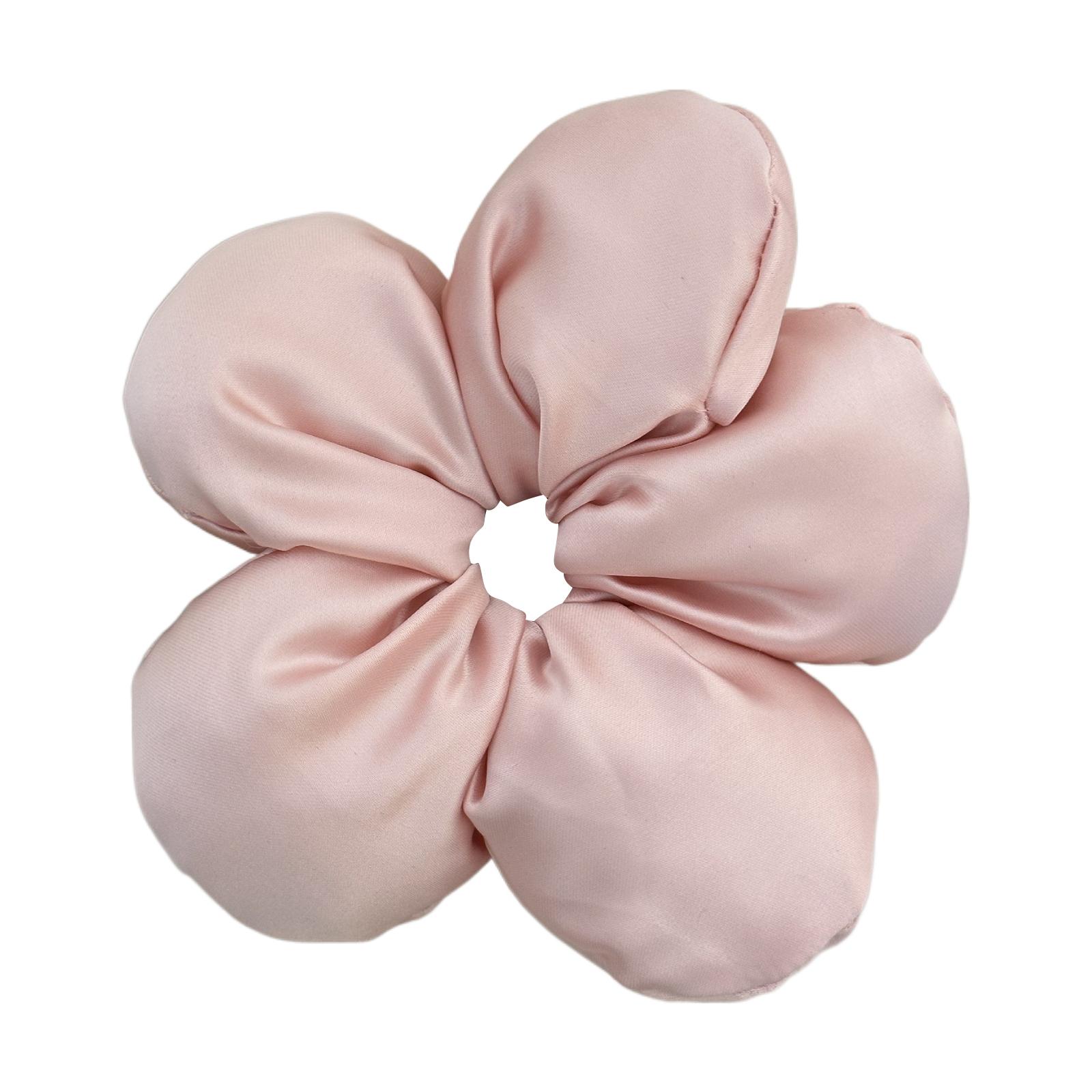 

Elegant Ballet Hair Scrunchy Women Hair Buns Hair Elastic Puff Flower Hair Scrunchies Female Headwear Hair Styling Tool