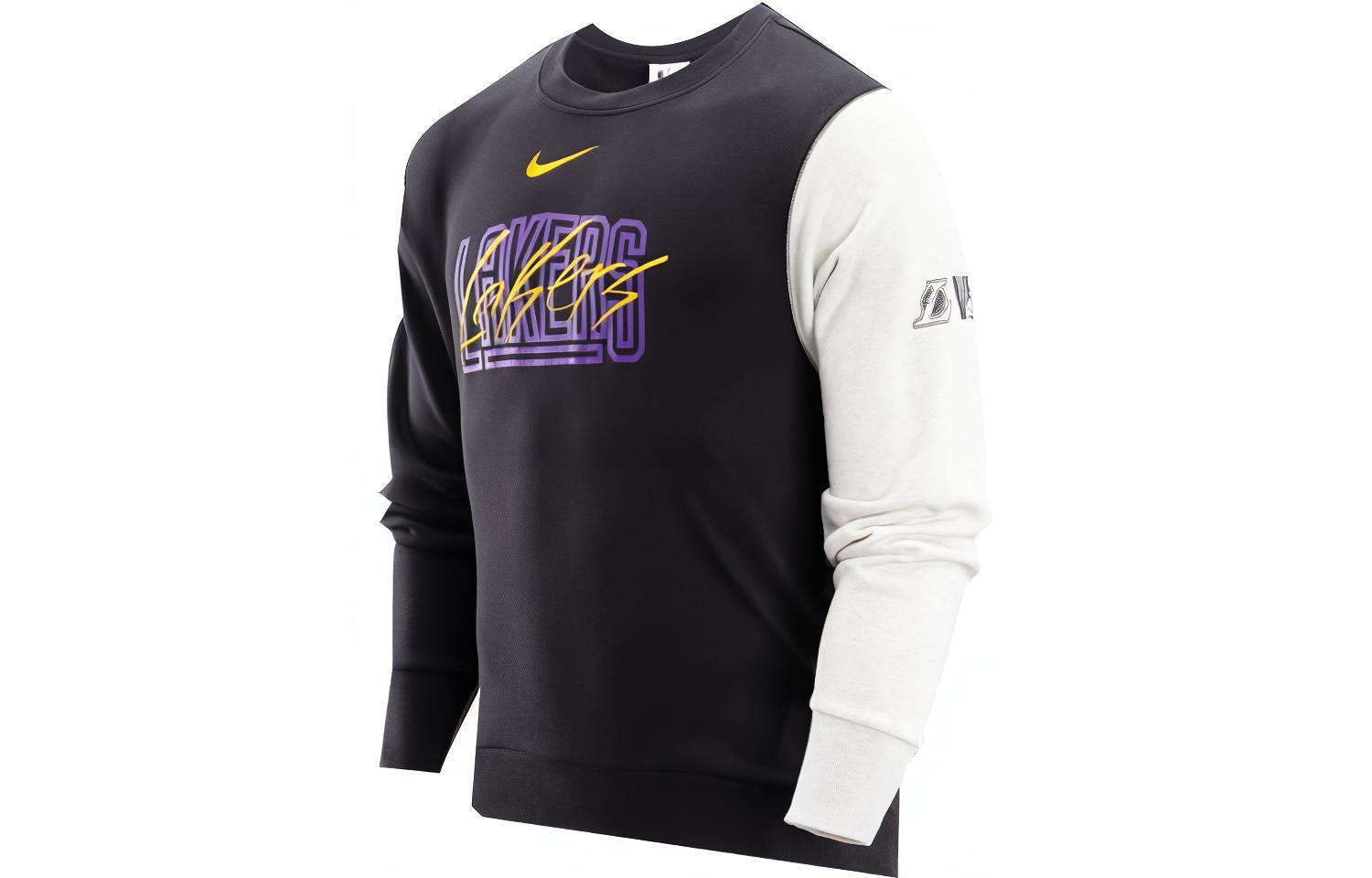 Nike Sweatshirts Men s Black Crew Neck Moderate Regular DR9334-010 XL