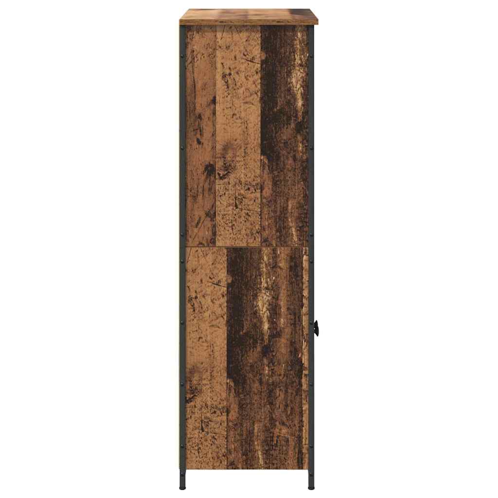 Highboard Reclaimed Wood 62 x 36 x 121.5 cm Particle Board