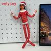 Michael Jackson Christmas Collection Plush Figure With Wire Frame For Festive Decoration