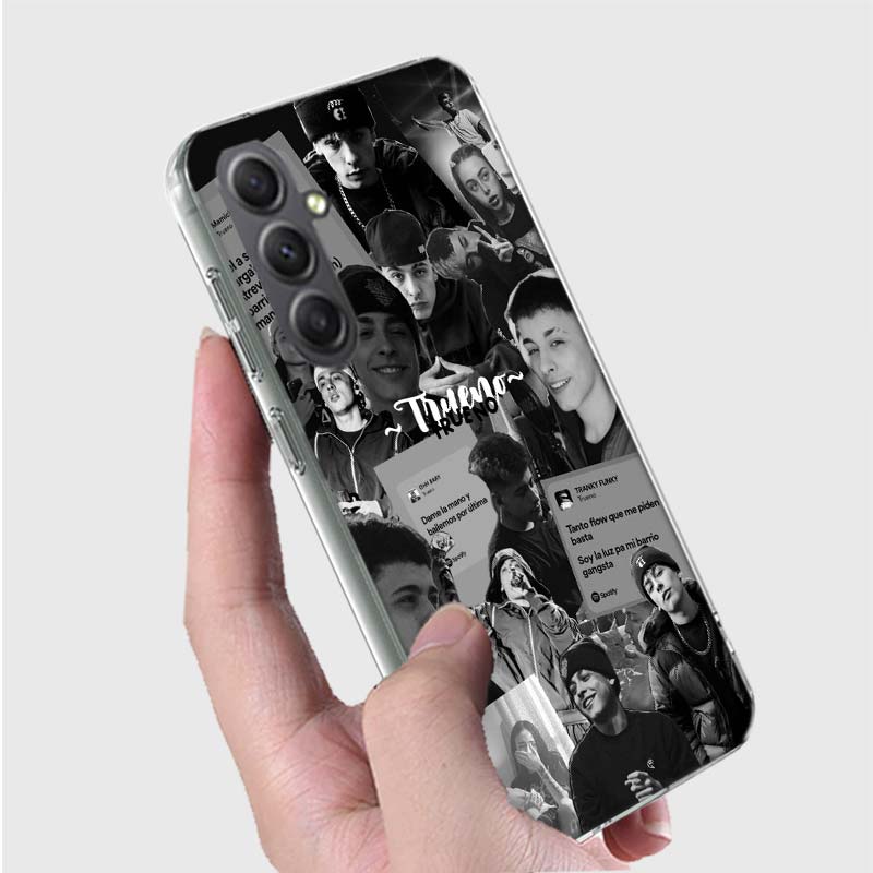 Trueno Rapper Phone Case for Samsung A16 A26 A36 A56 A17 A37 A57 A07 A06 A02S A03 A04S A05S Galaxy Note 20 10 A50S A71 A51 A31 A
