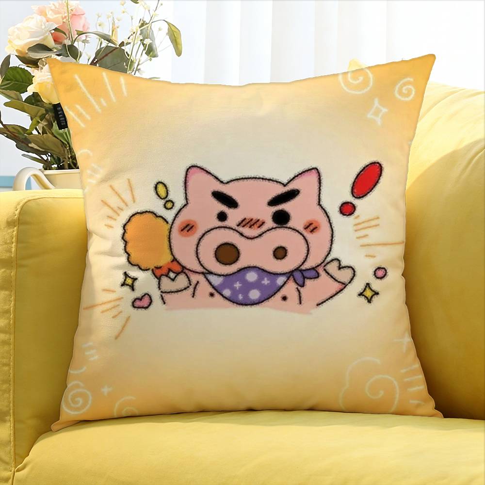 B-Buriburi Z-Zaemon Various Sizes Square Pillow Case For Car Home Bedchamber Decor
