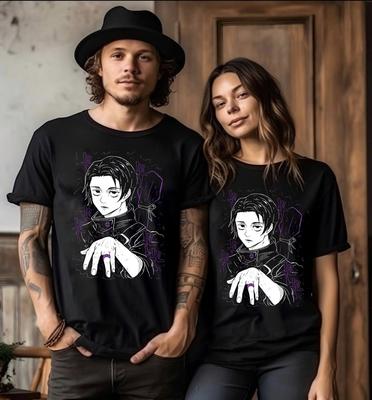 Solo Leveling T-shirt Sung Jinwoo Nieuwe Anime Manga Zwart Shirt T-shirt Alle Maten