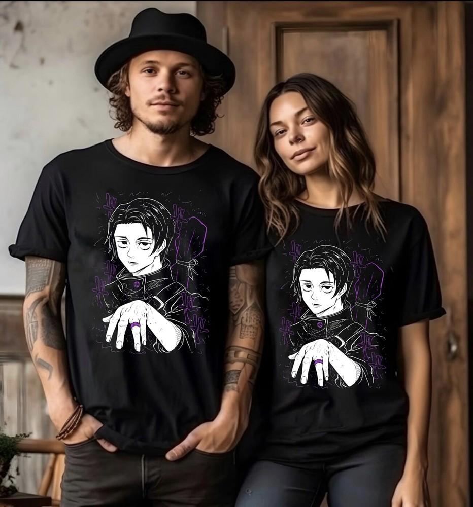 

Футболка Solo Leveling Сон Джин-у Новое Аниме Манга Черная Футболка Футболка Все Размеры L