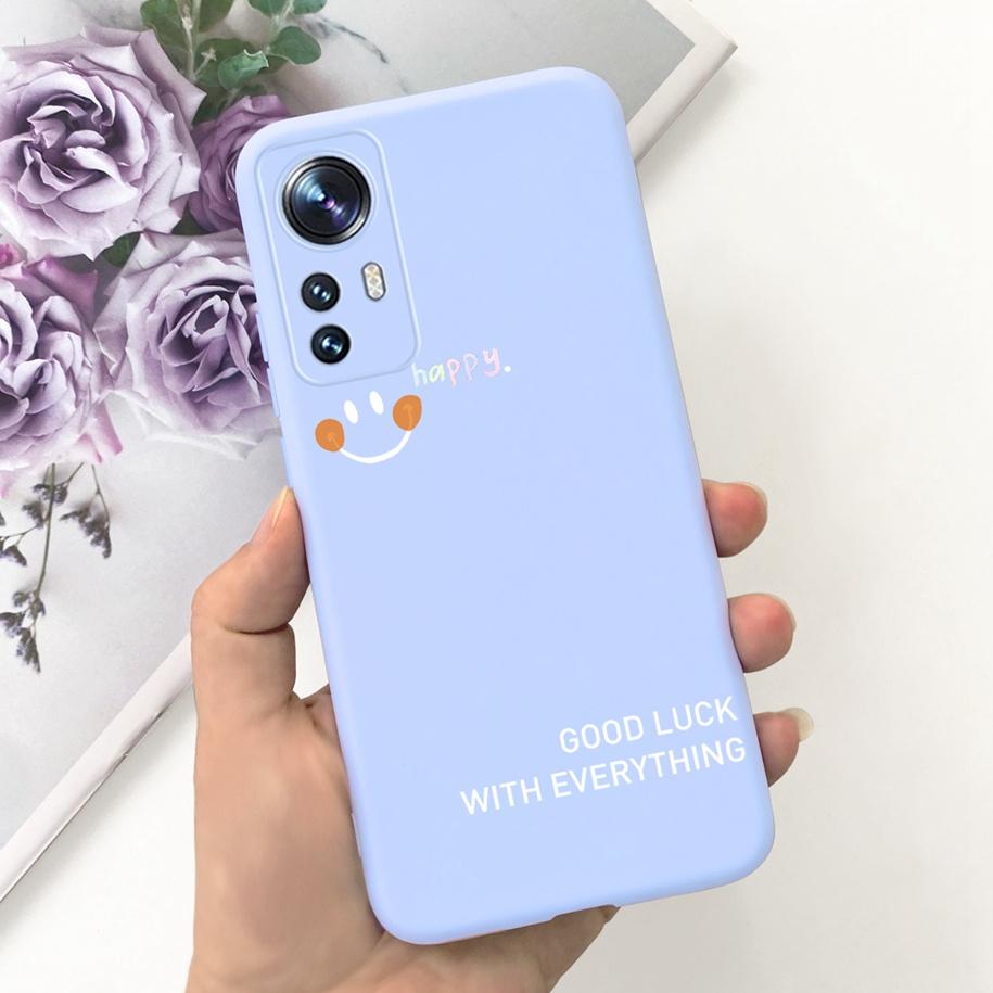 For Xiaomi 12 Case Mi 12X Cover Luxury Flower Cartoon Slim Soft Silicone TPU Back Cover For Xiaomi 12 Pro Funda Mi 12 Ultra Capa