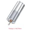 JGA25-370 DC 12V 24V 12U/min-1360U/min Getriebemotor Großes Drehmoment Hohe Leistung Schneckengetriebemotor Umkehrgetriebemotor