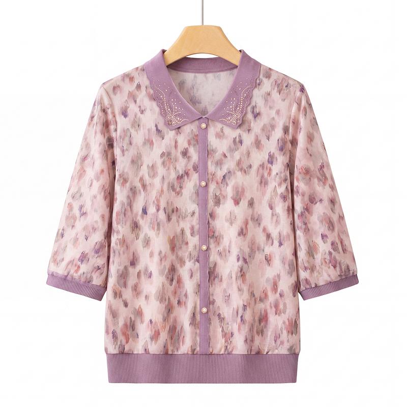 Yuzhaolin Women s Summer Knit Top XL