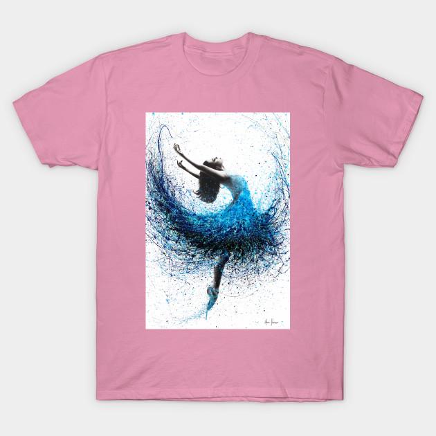 T Shirt Women Ocean Mist Dance Harajuku Print Kawaii Tshirt Summer Short Sleeve Female T-Shirt Top Tee