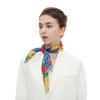 Zhonggao Youpin 2025 new spring, summer and autumn thin headscarf double-sided printed silk scarf square scarf